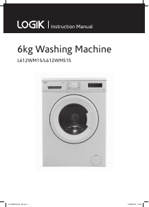 Handleiding Logik L612WM15 Wasmachine