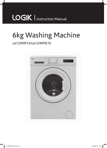 Bruksanvisning Logik L612WMS15 Tvättmaskin