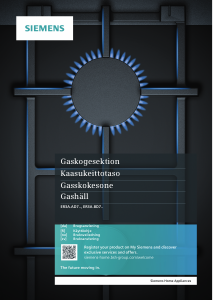 Käyttöohje Siemens ER3A6BD70N Liesituuletin