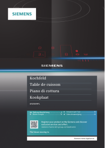 Manuale Siemens ET375FFP1E Cappa da cucina