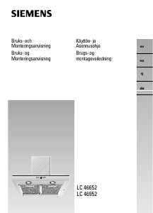 Käyttöohje Siemens LC46952 Liesituuletin