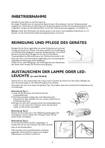 Bedienungsanleitung Ignis ARL 704 Kühl-gefrierkombination