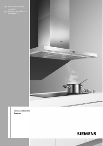 Manual de uso Siemens LC91KA552 Campana extractora