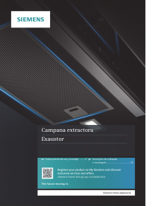 Manual de uso Siemens LC91KWV60 Campana extractora