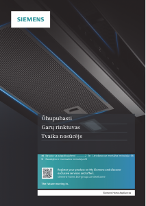 Vadovas Siemens LC97FQV60 Gartraukis