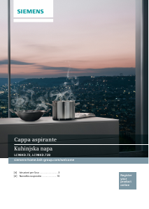 Manuale Siemens LC98KD672 Cappa da cucina