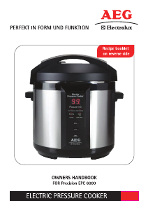 Manual AEG EPC 6000 Pressure Cooker