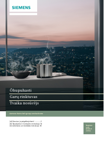 Rokasgrāmata Siemens LI94MA530B Tvaika nosūcējs
