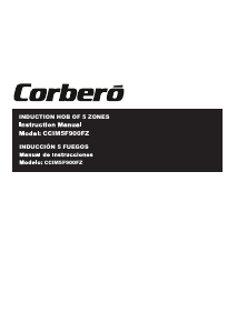 Manual Corberó CCIM5F900FZ Hob