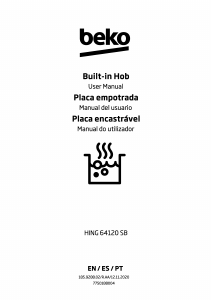 Manual BEKO HING 64120 SB Placa