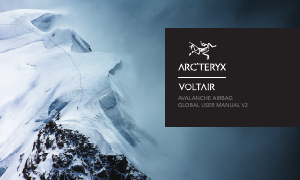 Bruksanvisning Arcteryx Voltair 30L Skredsekk