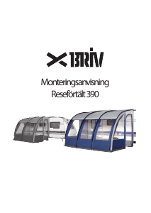 Bruksanvisning BRIV 390 Förtält