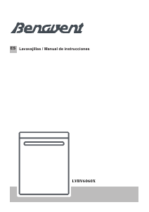 Manual de uso Benavent LVBV6060X Lavavajillas