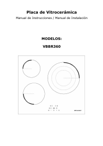 Handleiding Benavent VBBR360 Kookplaat