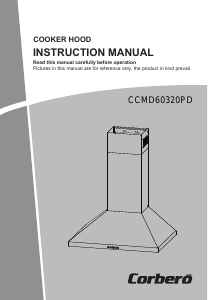 Manual Corberó CCMD 60320 PD Cooker Hood