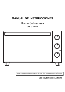 Handleiding Corberó CHS G 2030 B Oven