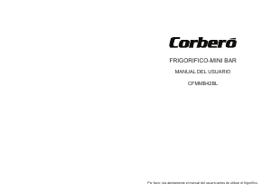Manual Corberó CFMMB42BL Refrigerator
