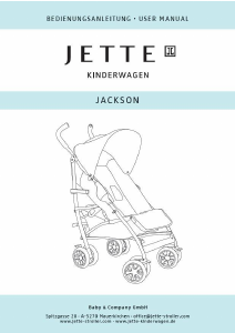 Bruksanvisning Jette Jackson Barnvagn