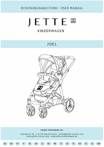 Handleiding Jette Joel Kinderwagen