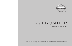 Handleiding Nissan Frontier (2015)