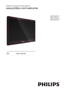 Manual Philips 32PFL5505 LCD Television