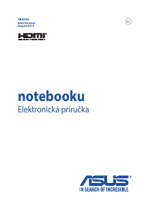 Návod Asus GL771 Laptop