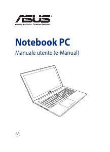 Manuale Asus ROG G550JK Notebook