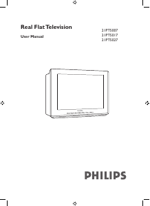 Handleiding Philips 21PT5017B Televisie