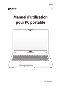 Mode d’emploi Asus ROG G56JR Ordinateur portable