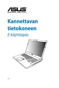 Käyttöohje Asus ROG G750JH Kannettava tietokone