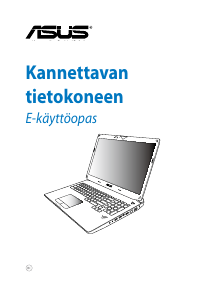Käyttöohje Asus ROG G750JM Kannettava tietokone