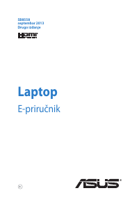 Priručnik Asus ROG G750JZ Prijenosno računalo