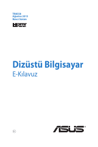Kullanım kılavuzu Asus ROG G750JZ Dizüstü bilgisayar