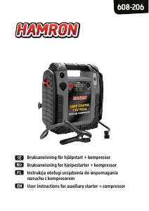 Bruksanvisning Hamron 608-206 Hjälpstart
