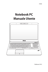 Manuale Asus ROG G75VX Notebook