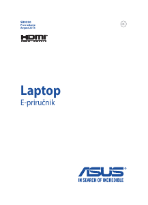 Priručnik Asus ROG G771JW Prijenosno računalo