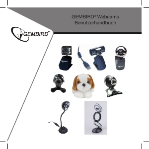 Bedienungsanleitung Gembird CAM55U Webcam