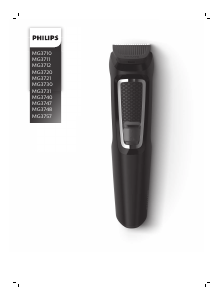 Посібник Philips MG3747 Тример для бороди