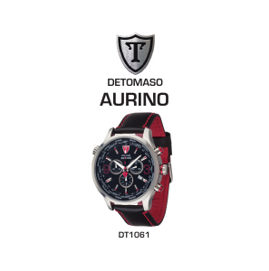 Manual Detomaso Aurino Watch