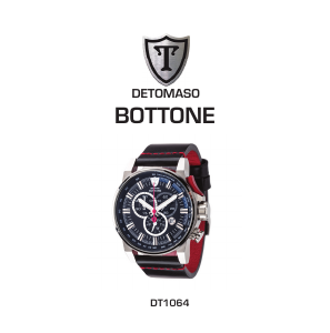 Manual Detomaso Bottone Watch