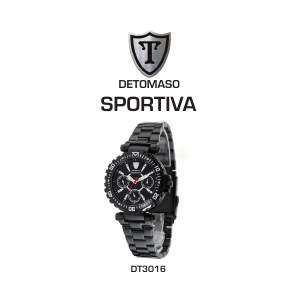 Manual Detomaso Sportiva Watch