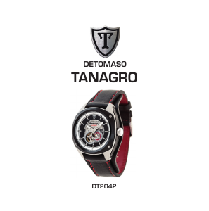 Manual Detomaso Tanagro Watch