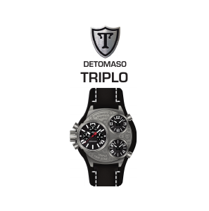Manual Detomaso Triplo Watch