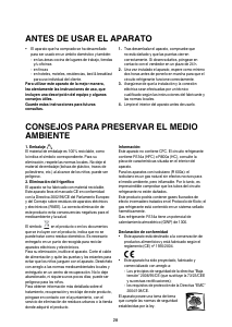 Manual de uso Whirlpool WTE2922 A+NFW Frigorífico combinado