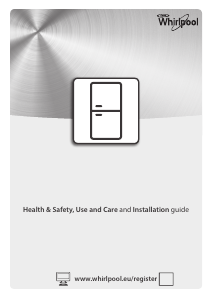Manual Whirlpool T TNF 8111 H OX (GCC) Fridge-Freezer