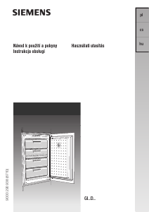 Hướng dẫn sử dụng Siemens GF18DA60 Tủ đông