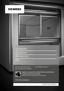 Manual de uso Siemens GI81NAEF0 Congelador