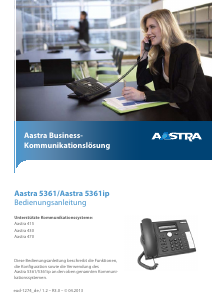 Bedienungsanleitung Aastra 5361 Business Telefon