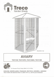 Manual Treco TAVH18FG Aviary