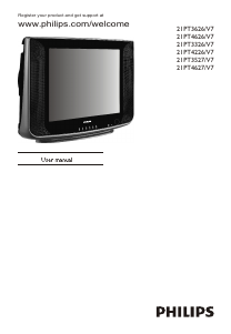 Manual Philips 21PT4627 Television